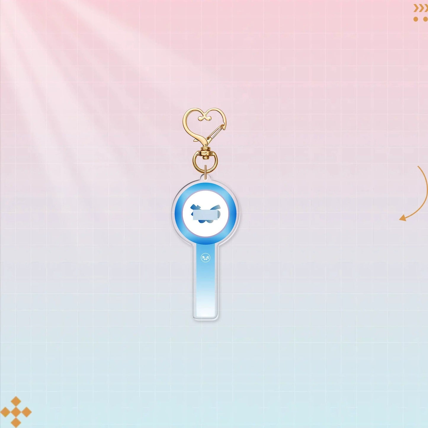 K-pop group support keychains