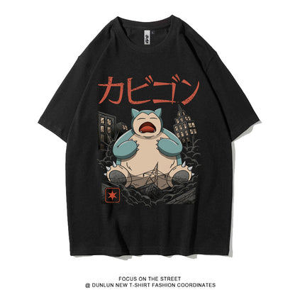 Anime Pokemon T-shirt for men and women