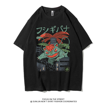 Anime Pokemon T-shirt for men and women