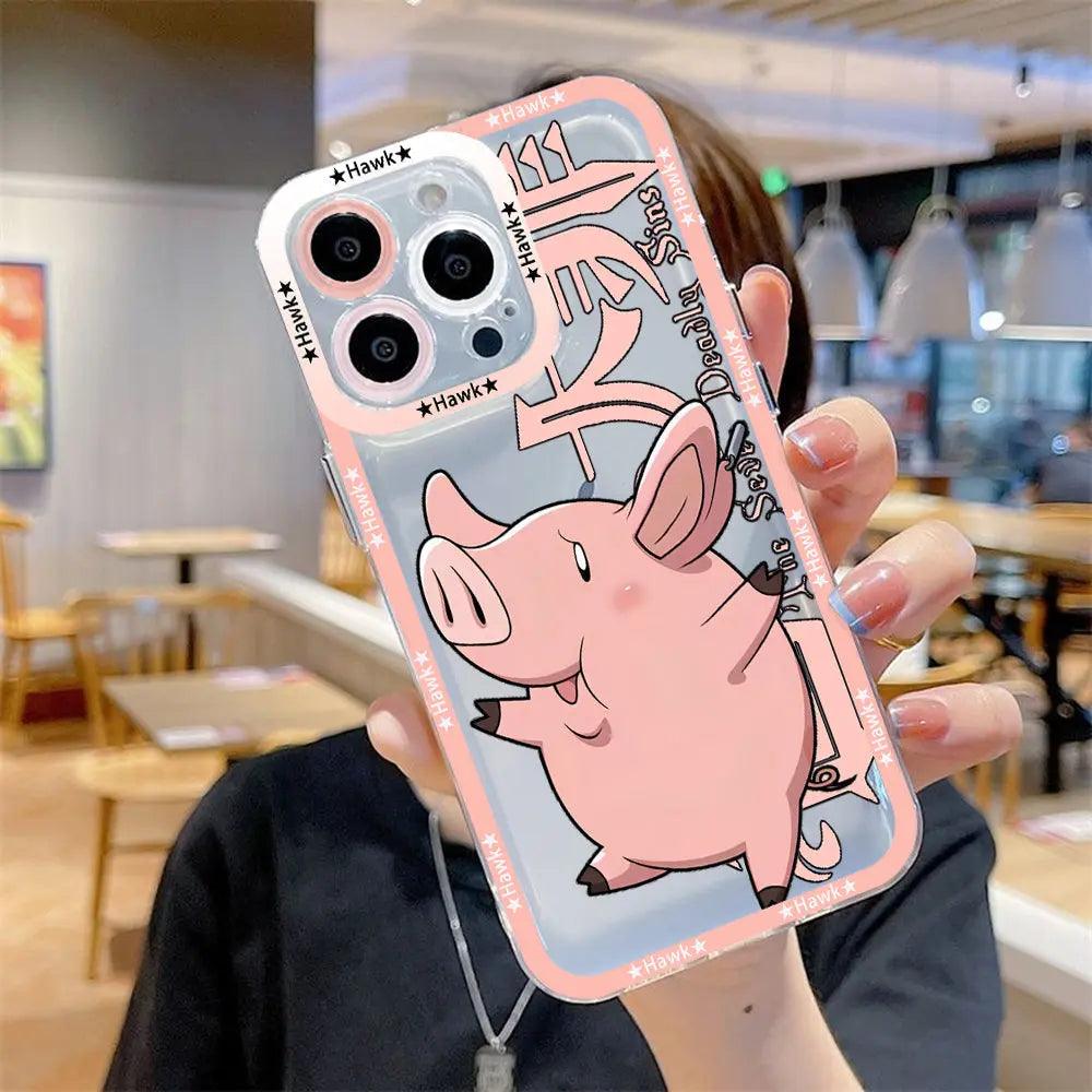 Seven deadly sins Phone Case Deadly6