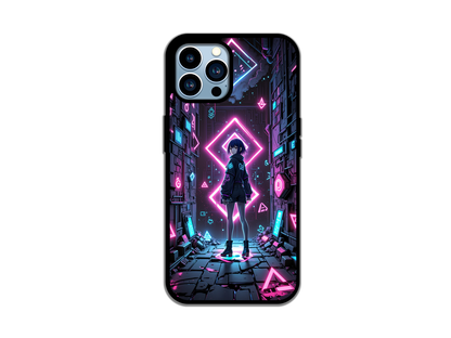 Neon Gamer’s Alley - Cyberpunk Vibes Phone Case