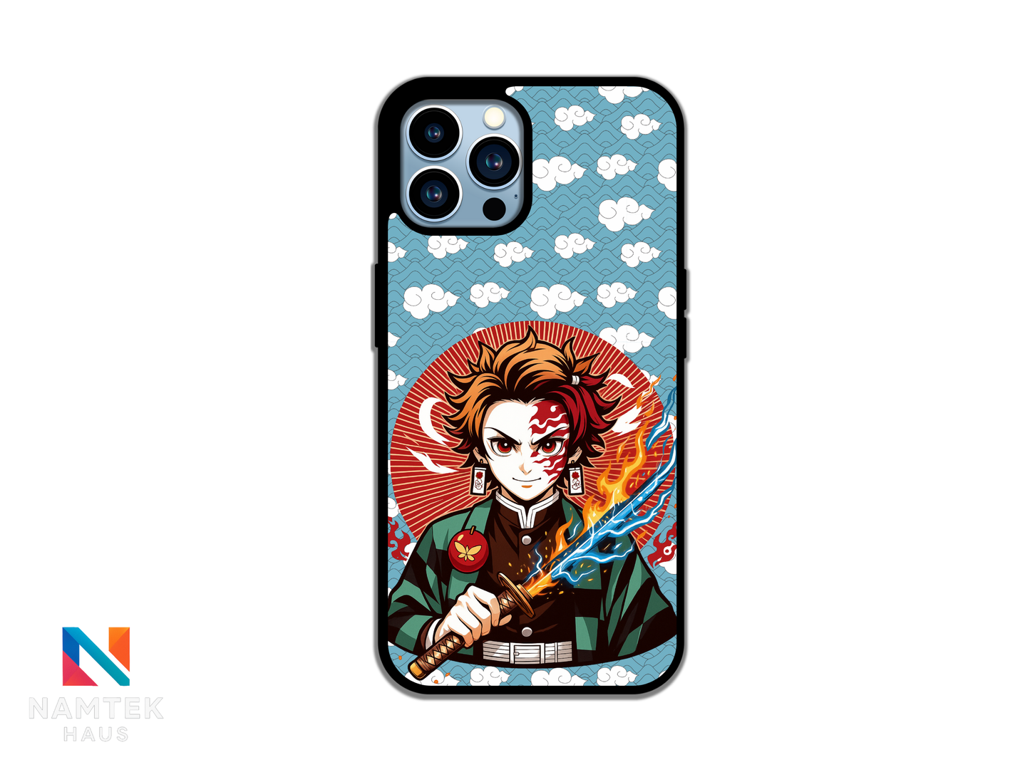 Tanjiro Kamado Demon Slayer Kimetsu No Yaiba - iPhone & Samsung Phone Case