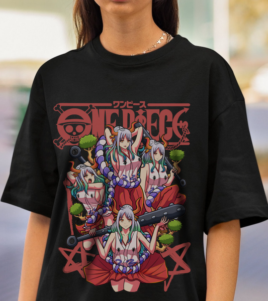 Yamato One Piece T-Shirt – 100% Cotton Anime Tee for True Fans
