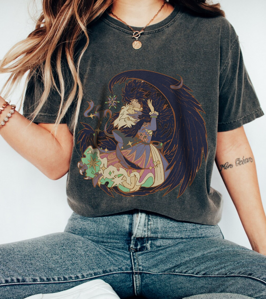 Howl's Moving Castle Kiss T-Shirt – 100% Cotton Studio Ghibli Anime Tee for Fans