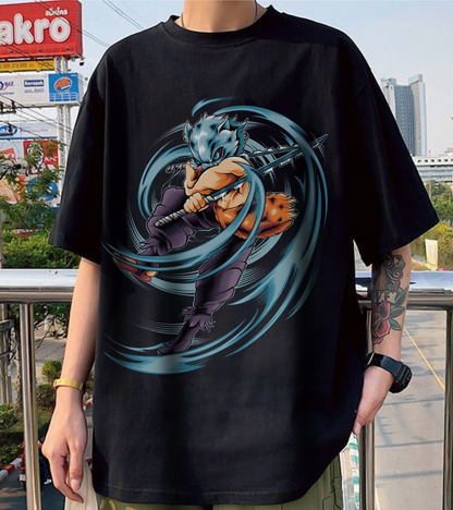 Inosuke Hashibira T-Shirt – Demon Slayer 100% Cotton Anime Tee for Fans