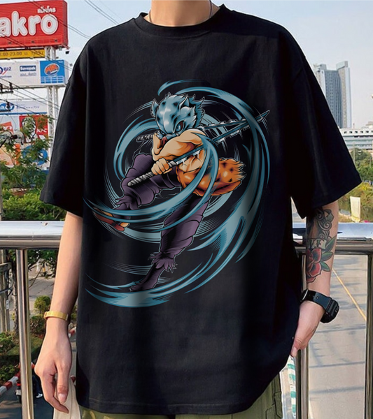 Inosuke Hashibira T-Shirt – Demon Slayer 100% Cotton Anime Tee for Fans