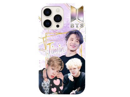 BTS Jimin iPhone Case – Purple Galaxy K‑Pop Phone Cover for ARMY