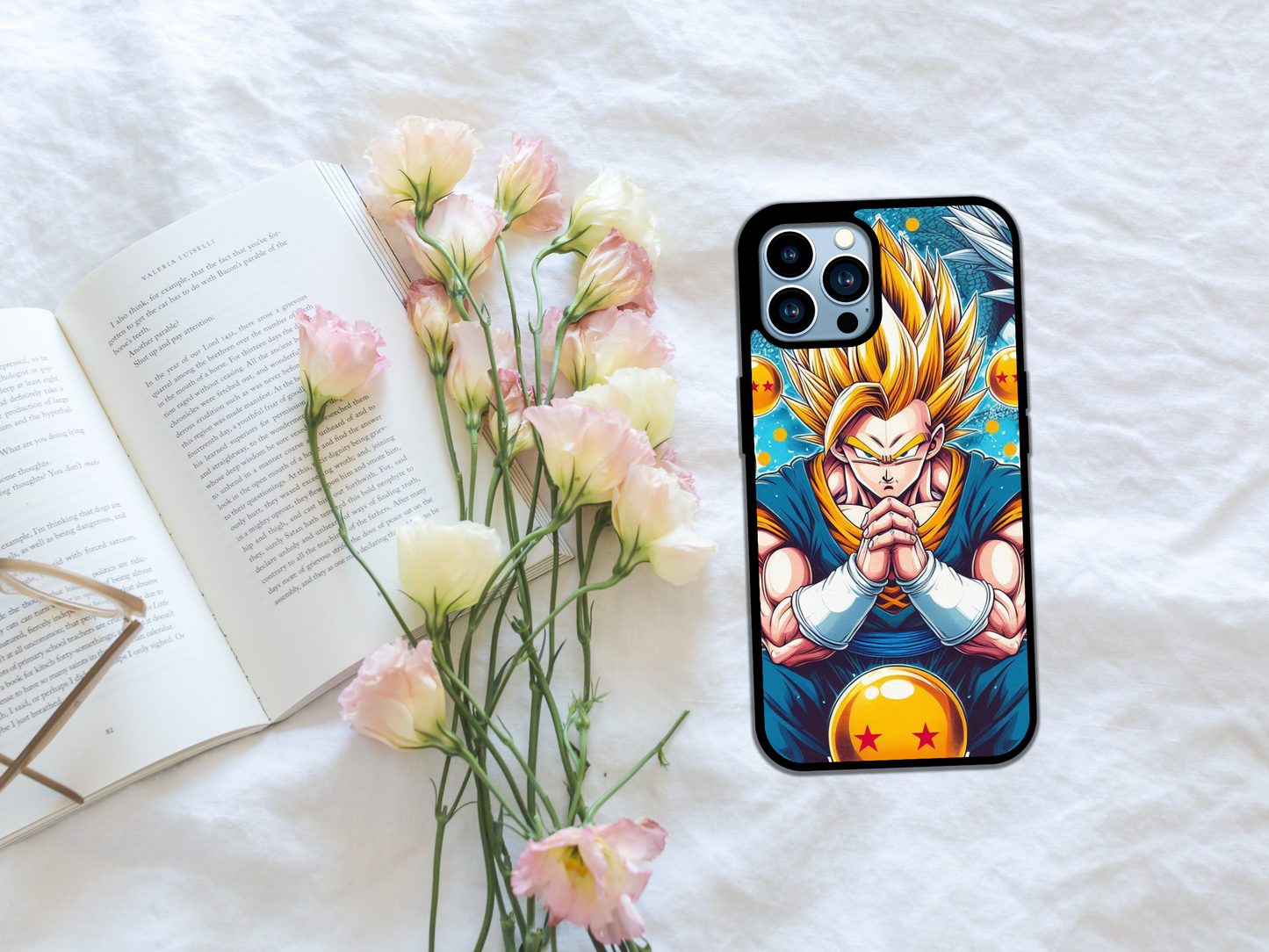 Goku Super Saiyan God Phone Case
