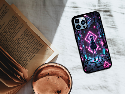 Neon Gamer’s Alley - Cyberpunk Vibes Phone Case