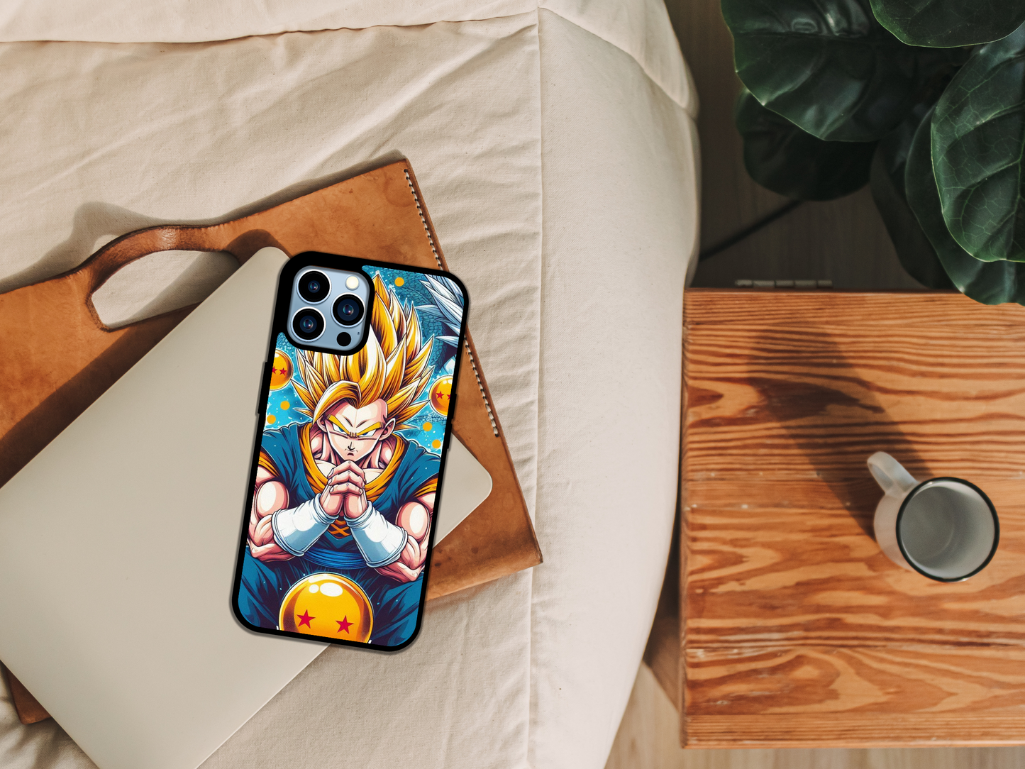 Goku Super Saiyan God Phone Case