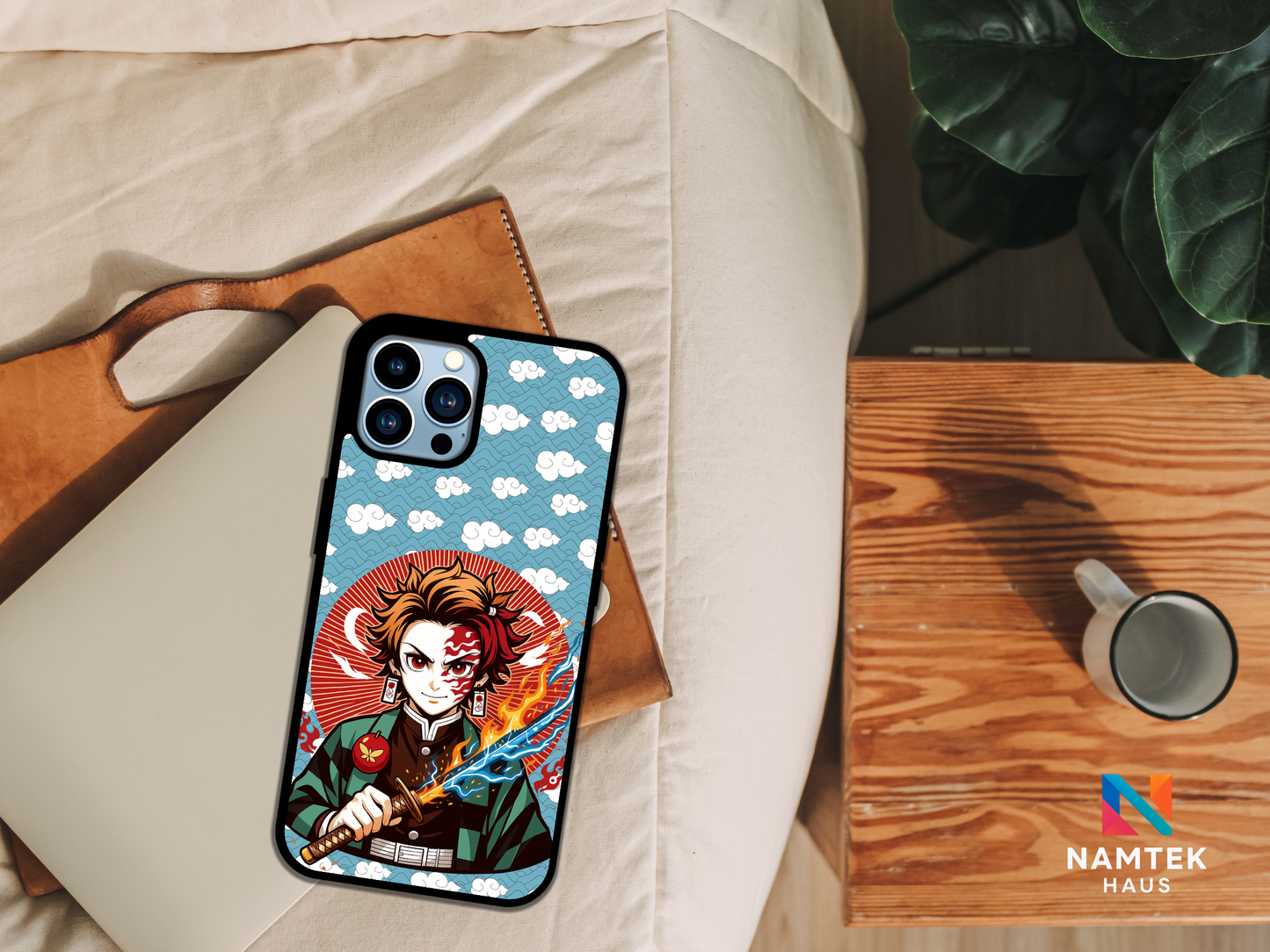 Tanjiro Kamado Demon Slayer Kimetsu No Yaiba - iPhone & Samsung Phone Case