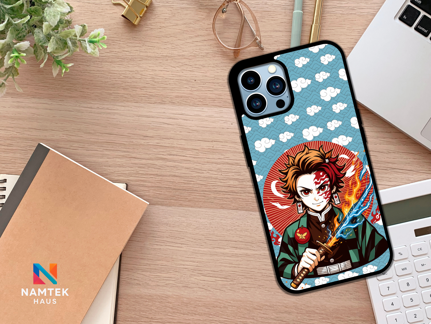 Tanjiro Kamado Demon Slayer Kimetsu No Yaiba - iPhone & Samsung Phone Case