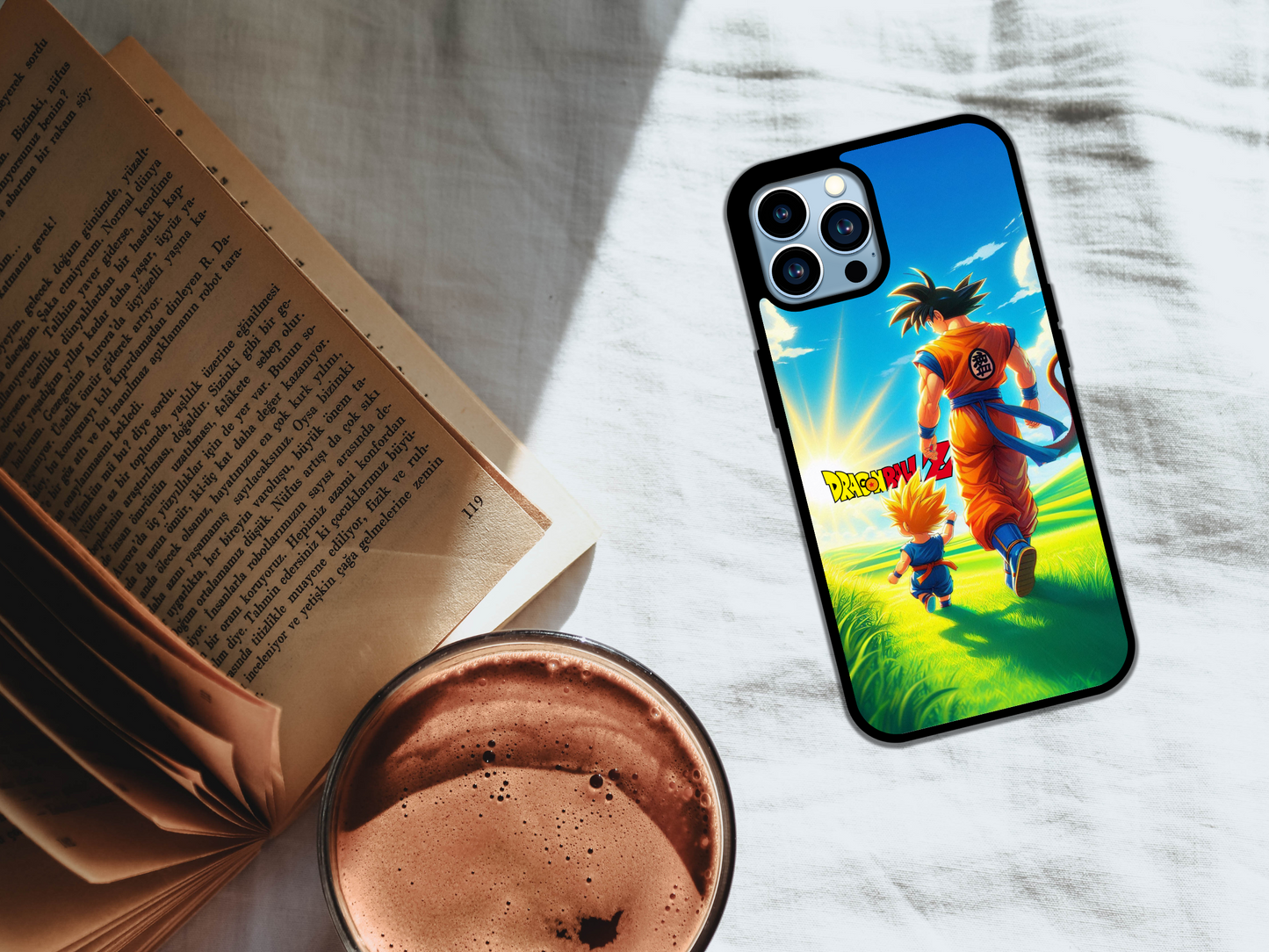 Goku and Gohan Super Saiyan Phone Case