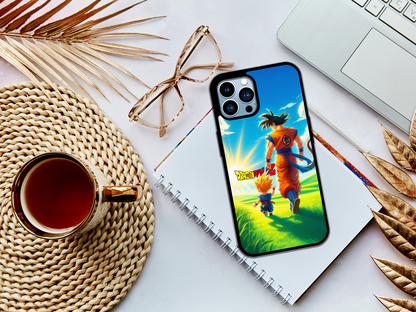 Goku and Gohan Super Saiyan Phone Case