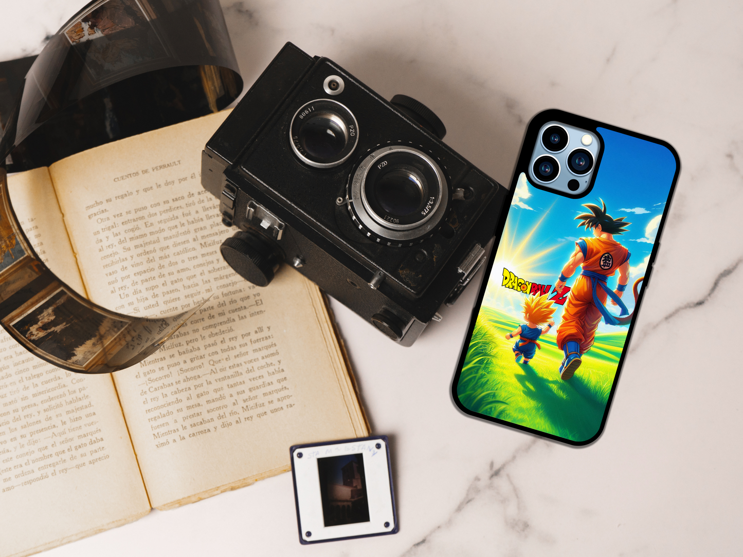 Goku and Gohan Super Saiyan Phone Case