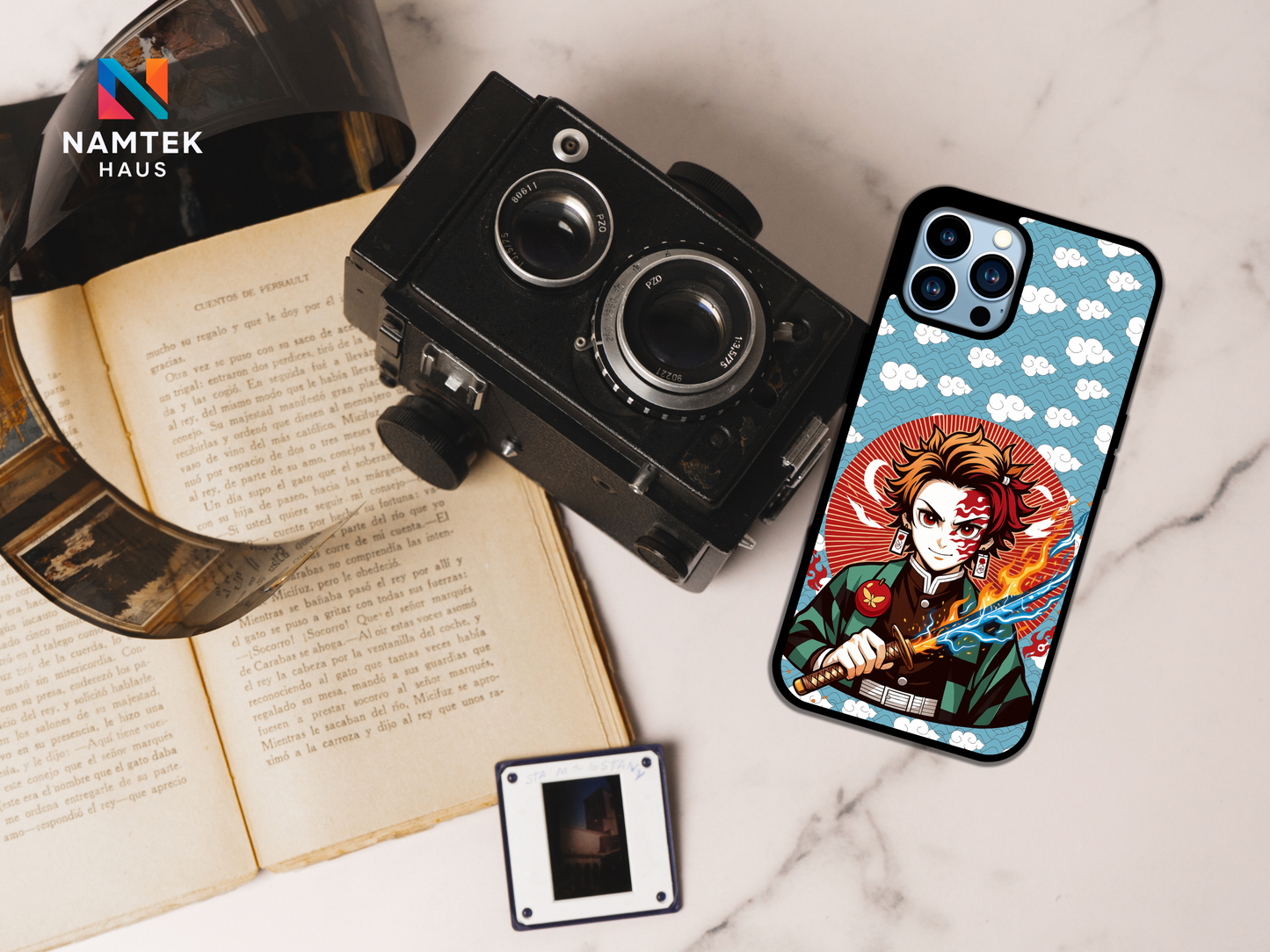 Tanjiro Kamado Demon Slayer Kimetsu No Yaiba - iPhone & Samsung Phone Case