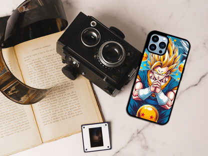 Goku Super Saiyan God Phone Case