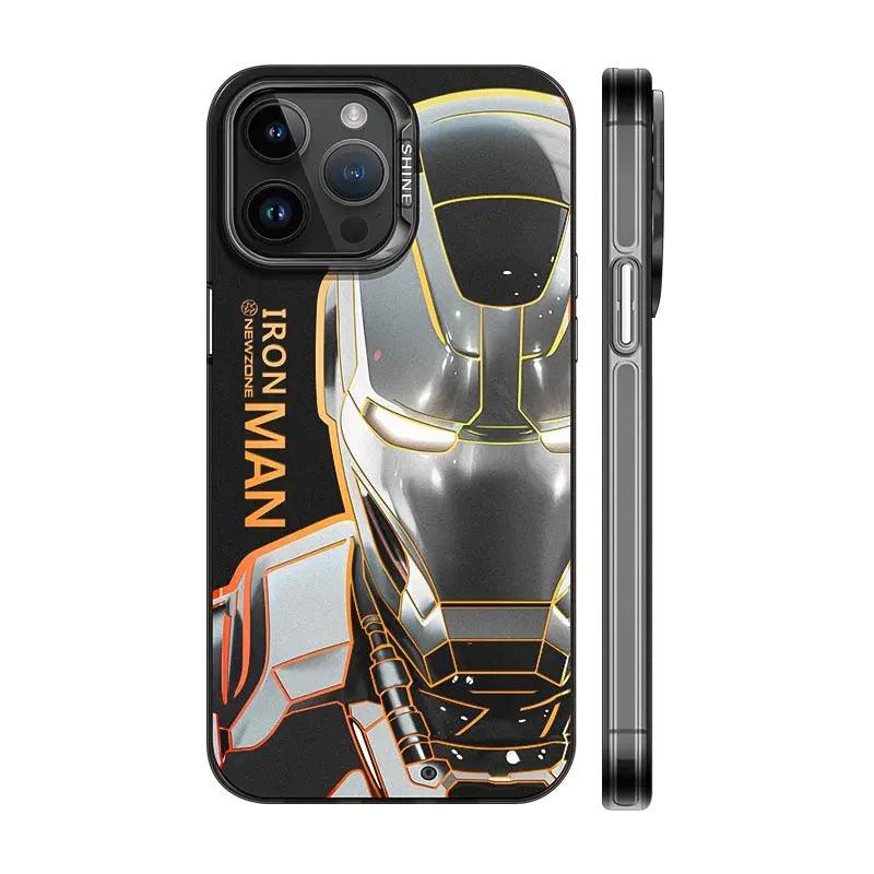 iron man spider man mobile phone case iron2