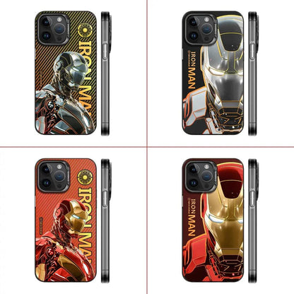 iron man spider man mobile phone case