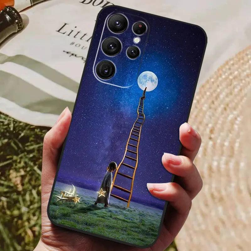 luckanime 3D animal landscape art full brand mobile phone case 3D7