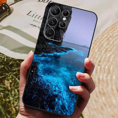 luckanime 3D animal landscape art full brand mobile phone case