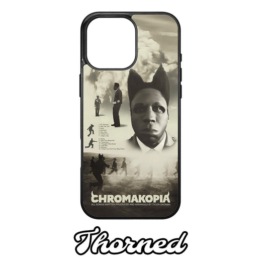 Tyler the Creator album cover, Chromakopia phone case