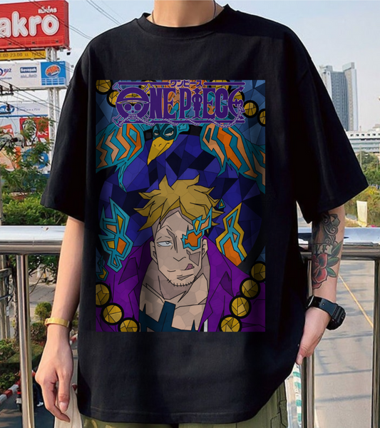 Marco the Phoenix One Piece T-Shirt – 100% Cotton Anime Tee for One Piece Fans