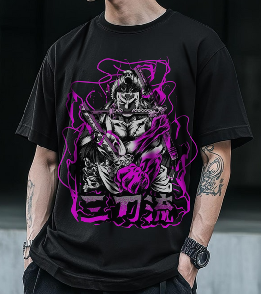 Roronoa Zoro T-Shirt – 100% Cotton One Piece Anime Tee for True Fans